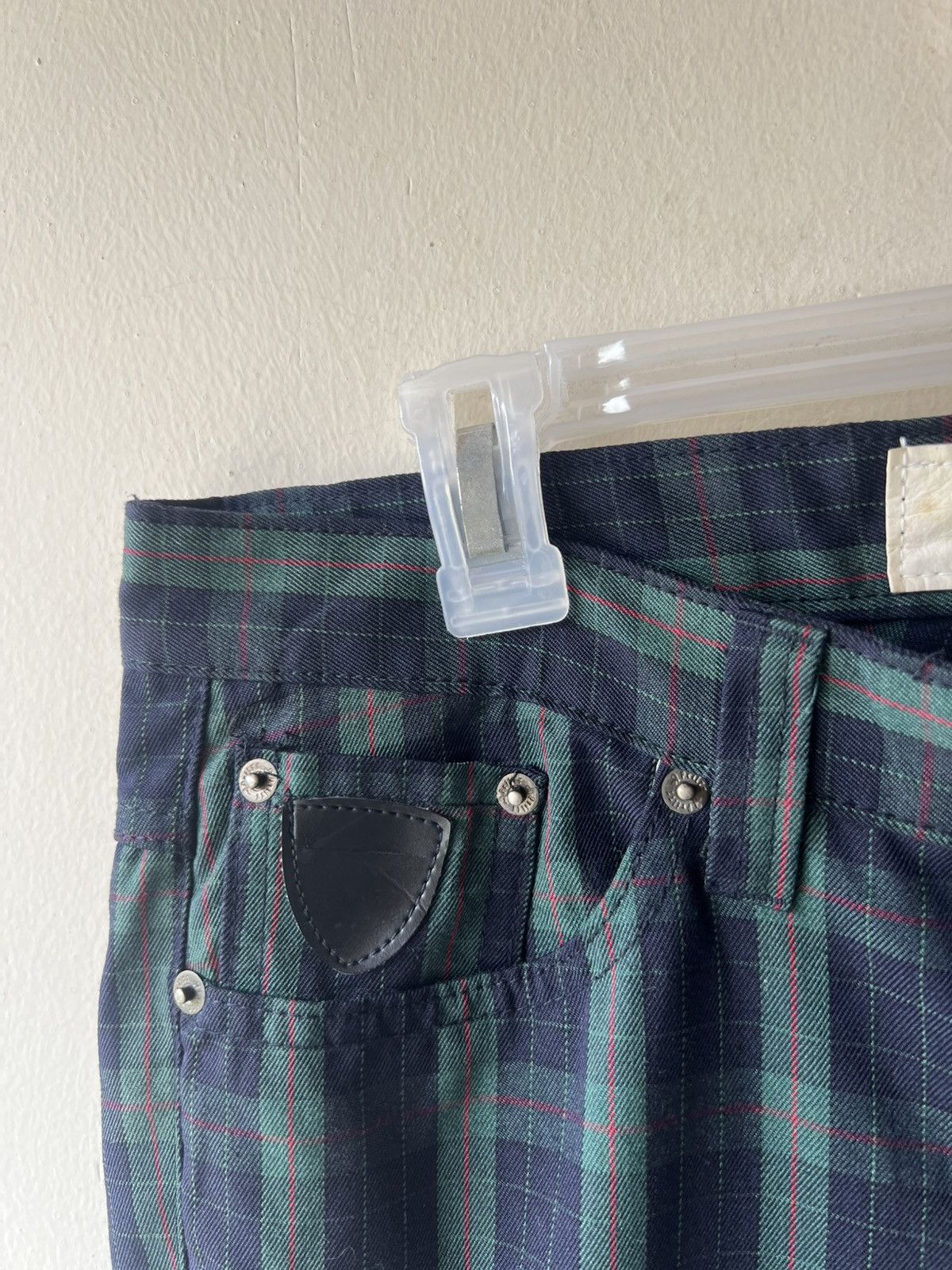 April 77 Vintage 2000s April 77 Joey Hi-Standard 1955 Check Pant Size US 31 - 12 Thumbnail