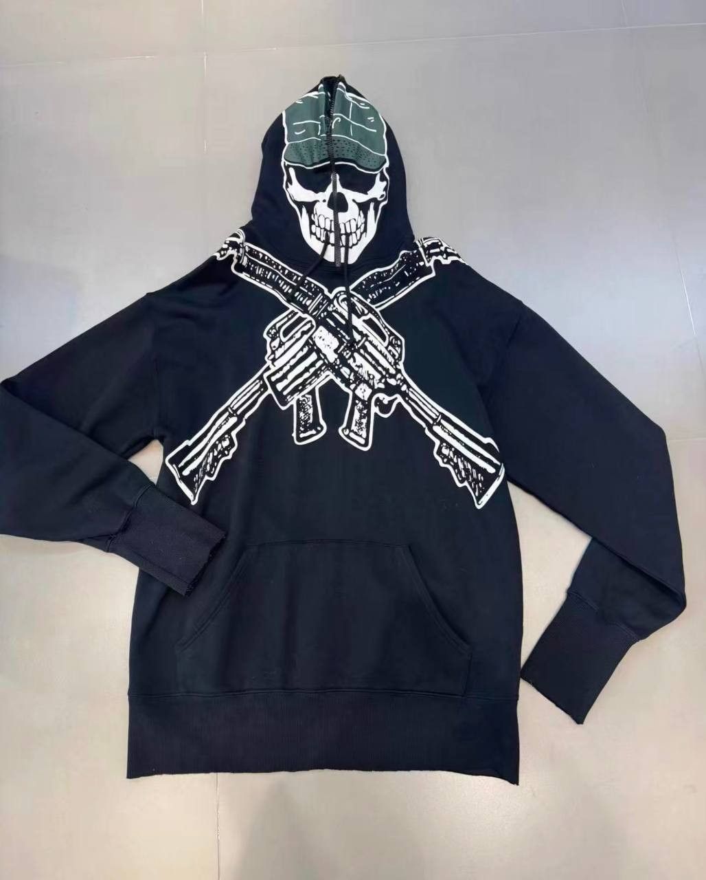 Vetements Vetements 19fw Skull Double Gun zip-up hoodie in excellent Size US M / EU 48-50 / 2 - 3 Thumbnail