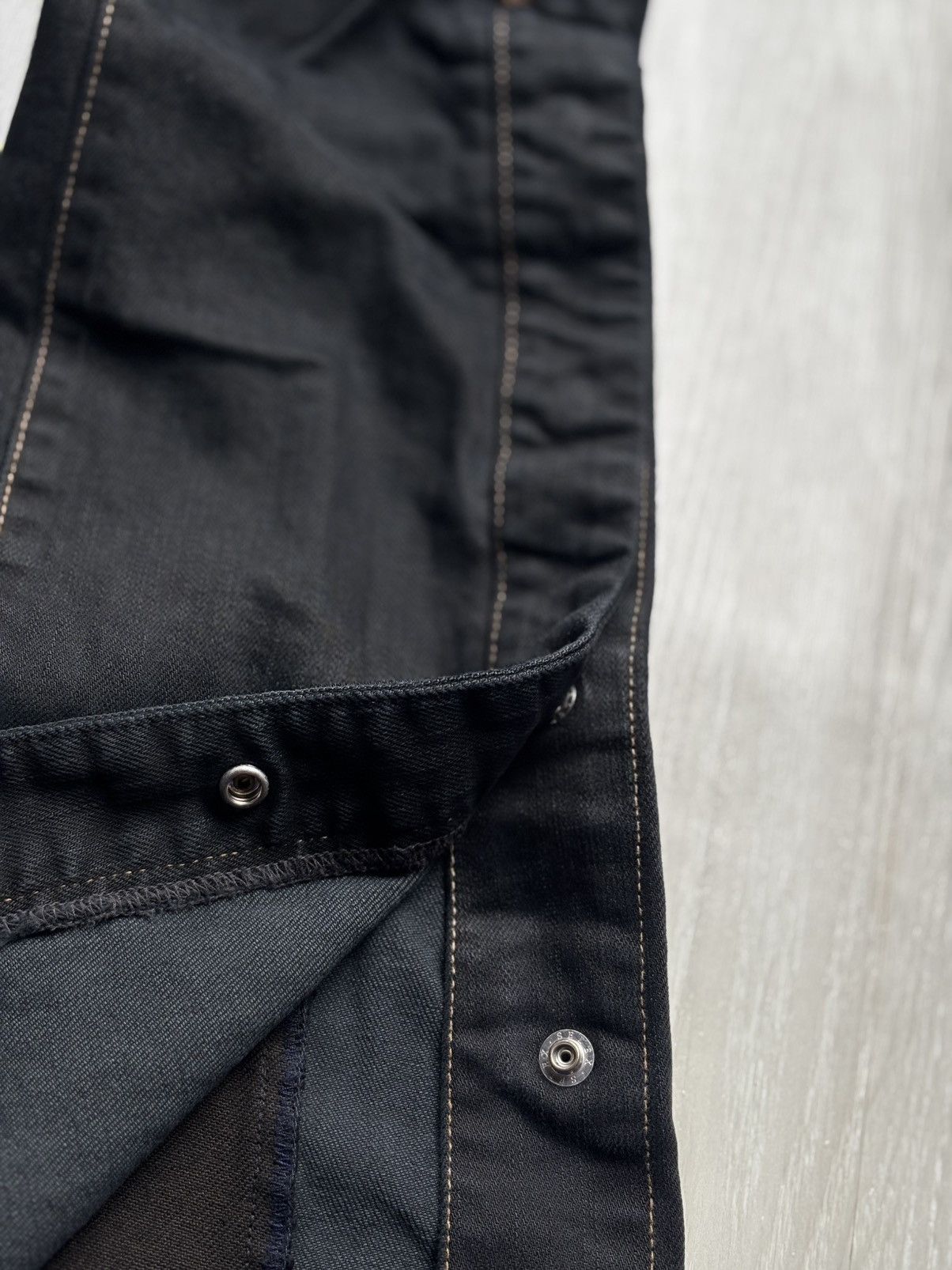 Japanese Brand TOBECHIC lace-up flare jeans Size US 26 / EU 42 - 4 Thumbnail