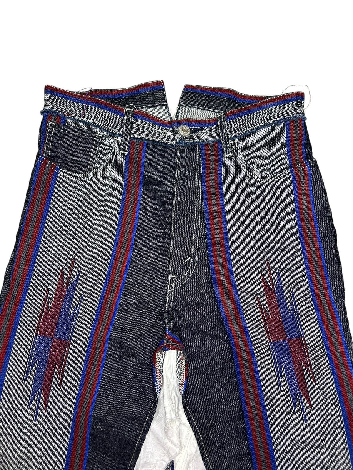 Junya Watanabe S/S 14 Deconstructed Denim Skirt Size 28" / US 6 / IT 42 - 4 Thumbnail