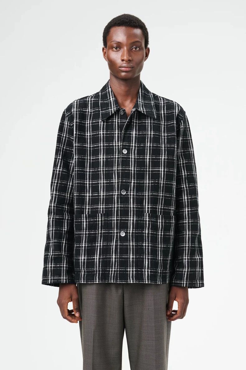Other Our Legacy size50 Black checkered shirt Size US M / EU 48-50 / 2 - 5 Thumbnail