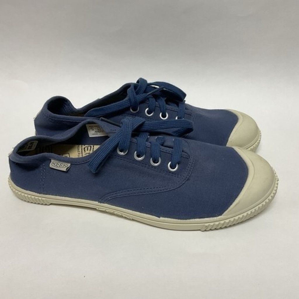 KEEN NWT Keen Vulcanized Canvas Sneakers Women Size 8.5 Navy Blue Size US 8.5 / IT 38.5 - 10 Thumbnail