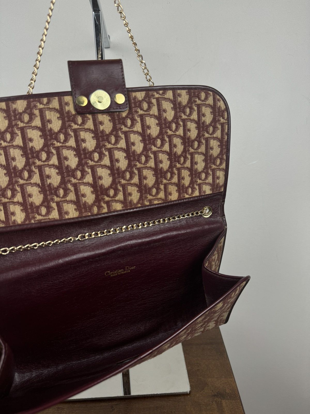 Christian Dior Monsieur Leather monogram bag clutch Christian Dior original luxury Size ONE SIZE - 6 Thumbnail