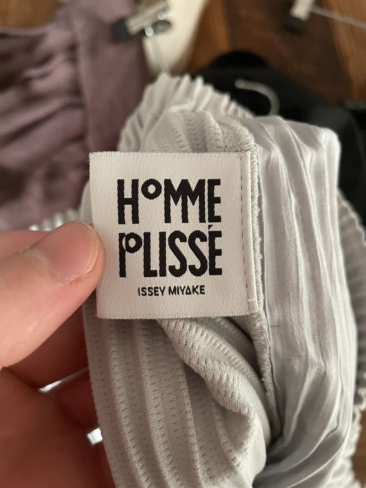 Homme Plisse Issey Miyake Issey Miyake Wide Leg Pleated Pants Code HP81JF1782 Size US 29 - 5 Thumbnail