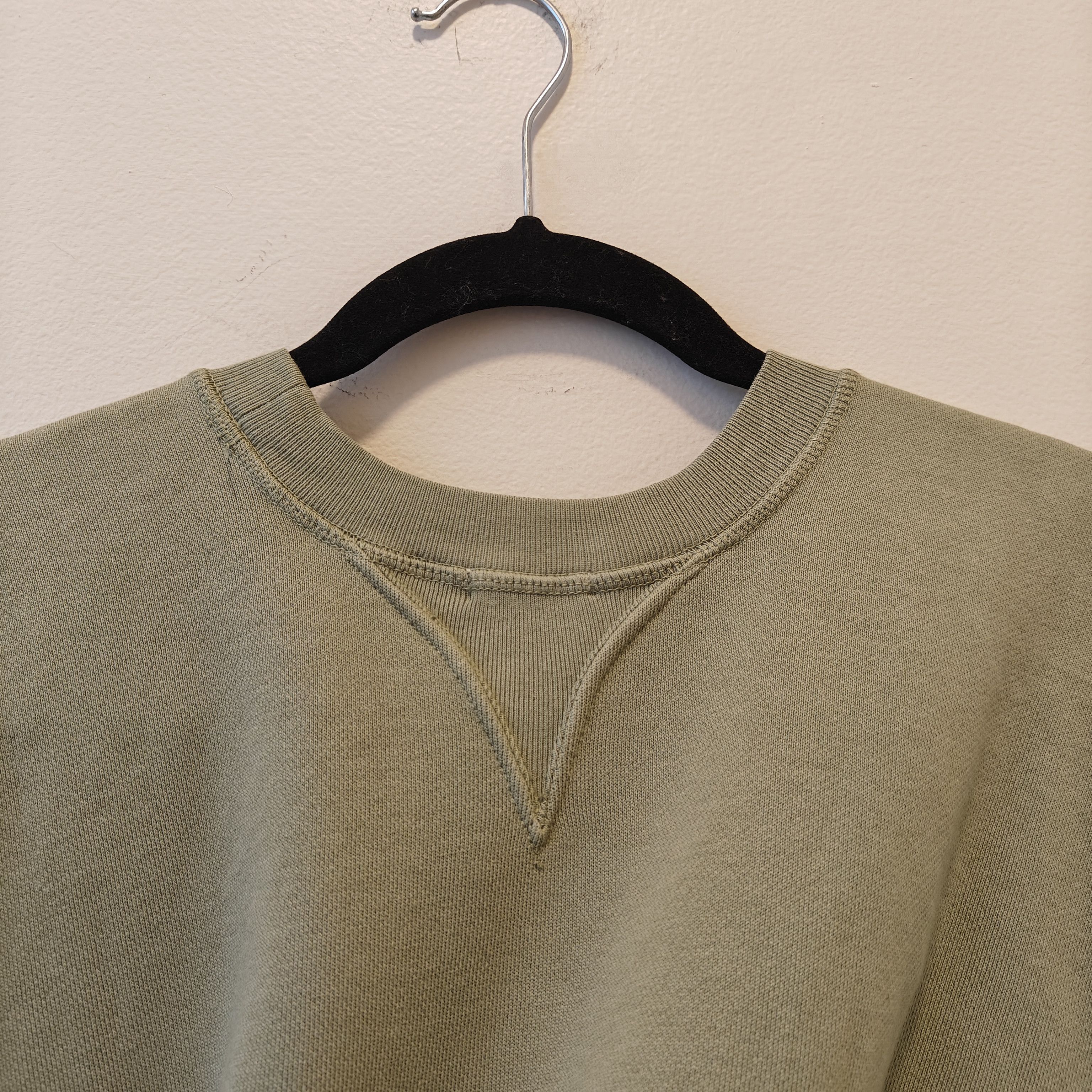 WYTHE NWT Armadillo print crewneck sweater $168 faded olive Size US S / EU 44-46 / 1 - 16 Thumbnail