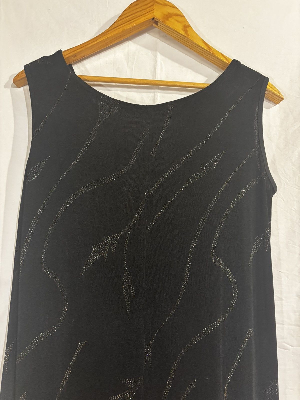 Other Black sleeveless Dress.wd297 Size L / US 10 / IT 46 - 9 Thumbnail