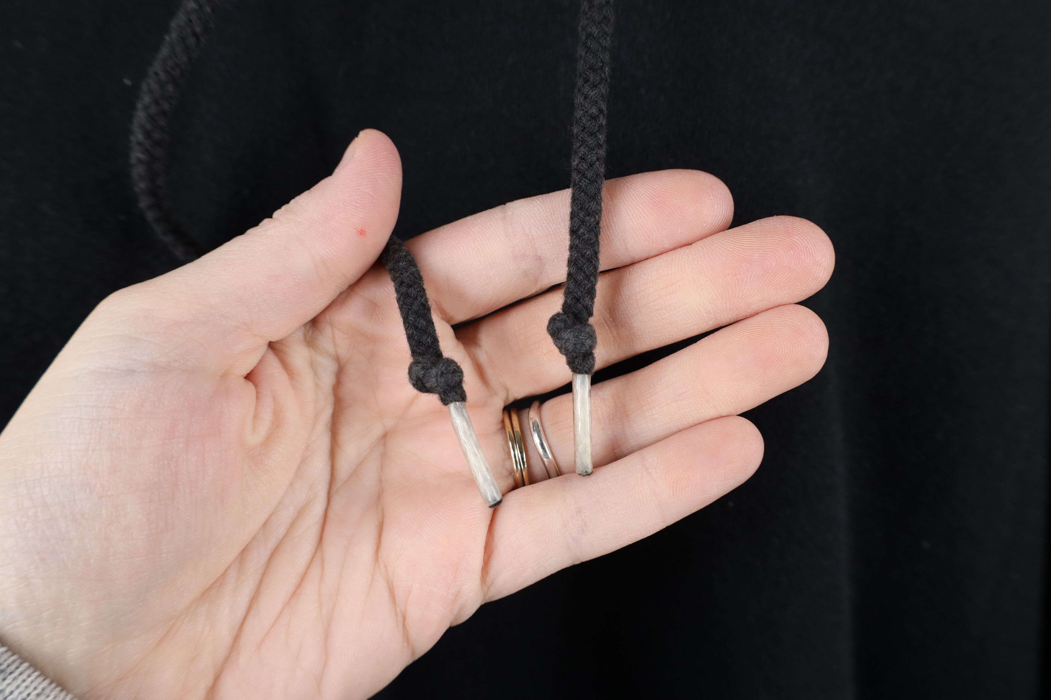 Vintage Vintage 90s Streetwear Heavyweight Side Pocket Hoodie Black Size US XL / EU 56 / 4 - 4 Thumbnail