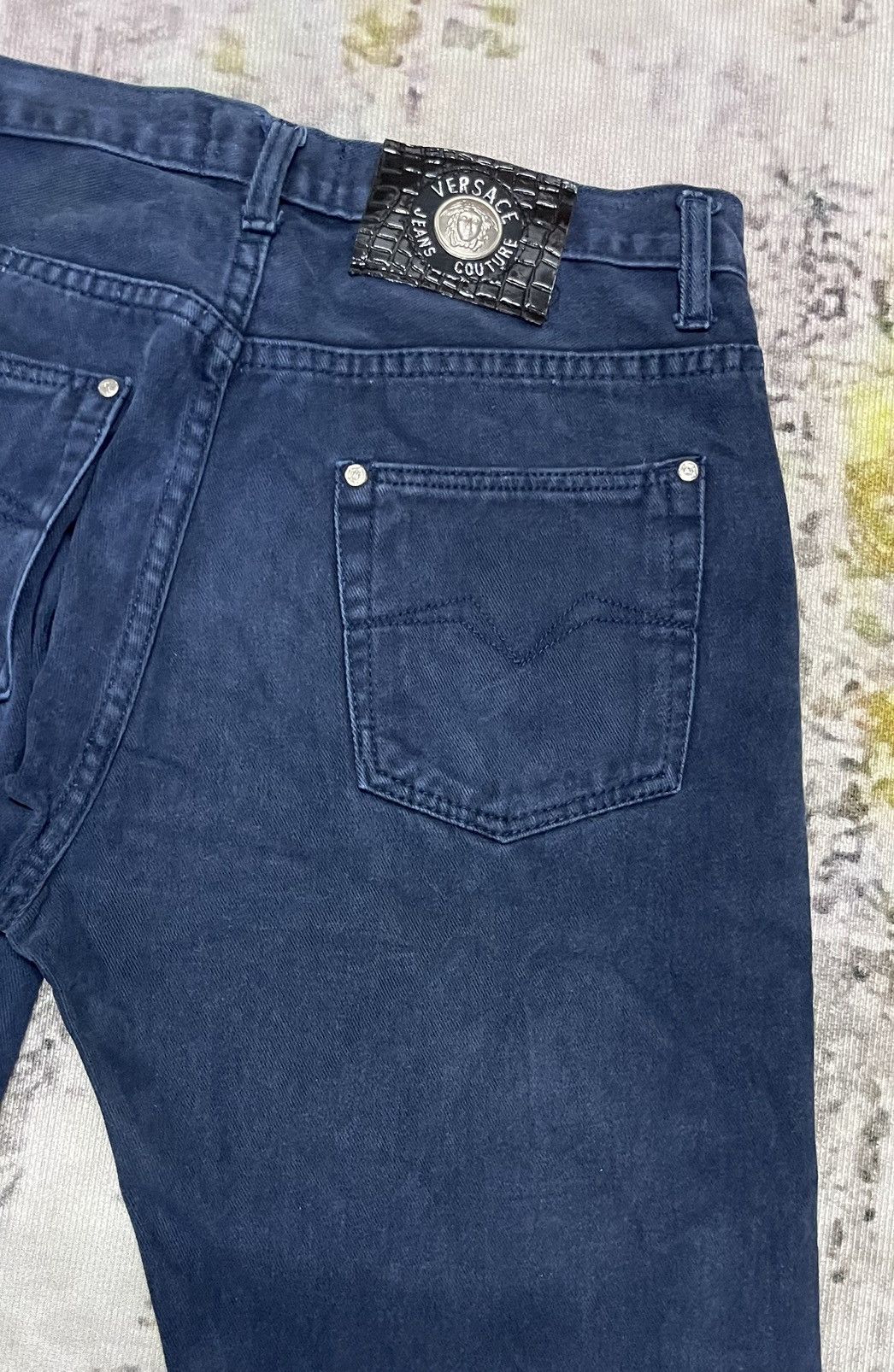 Versace Jeans Couture × Vintage Versace Jeans Couture Italy Vintage Size US 33 - 14 Thumbnail