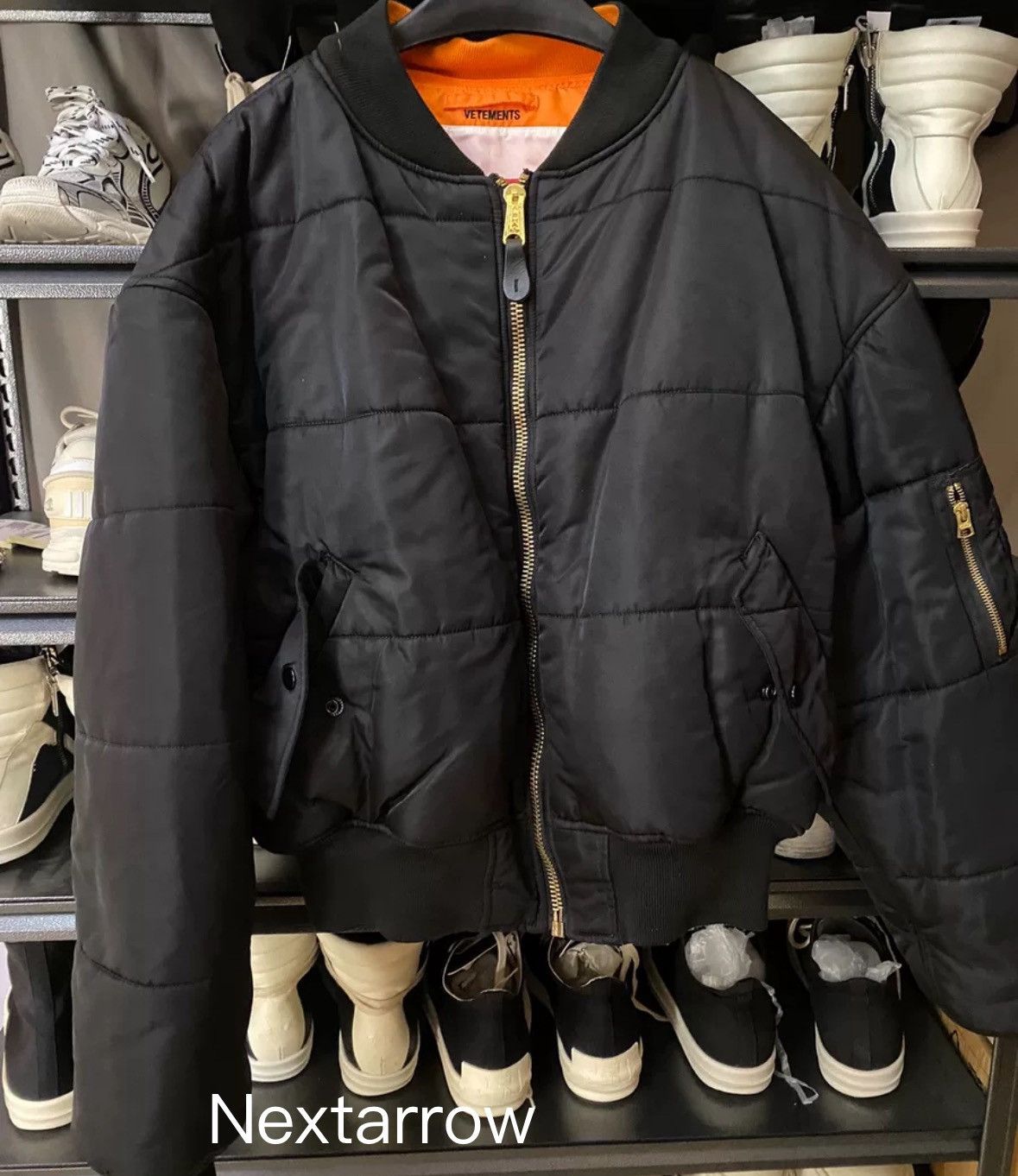 Vetements Vetements Alpha S Size 17ss First Generation Cotton Jacket Size US S / EU 44-46 / 1 - 1 Thumbnail