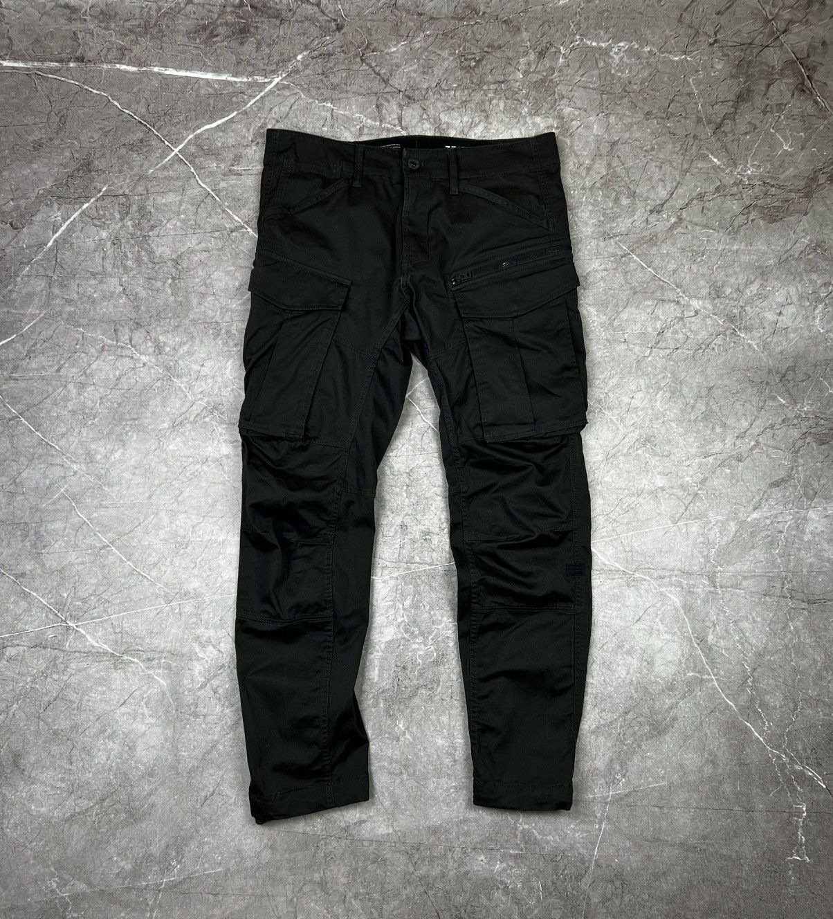 G-Star G Star Raw Rovic Denim Cargo Multi Pocket Pants Size US 32 / EU 48 - 2 Thumbnail