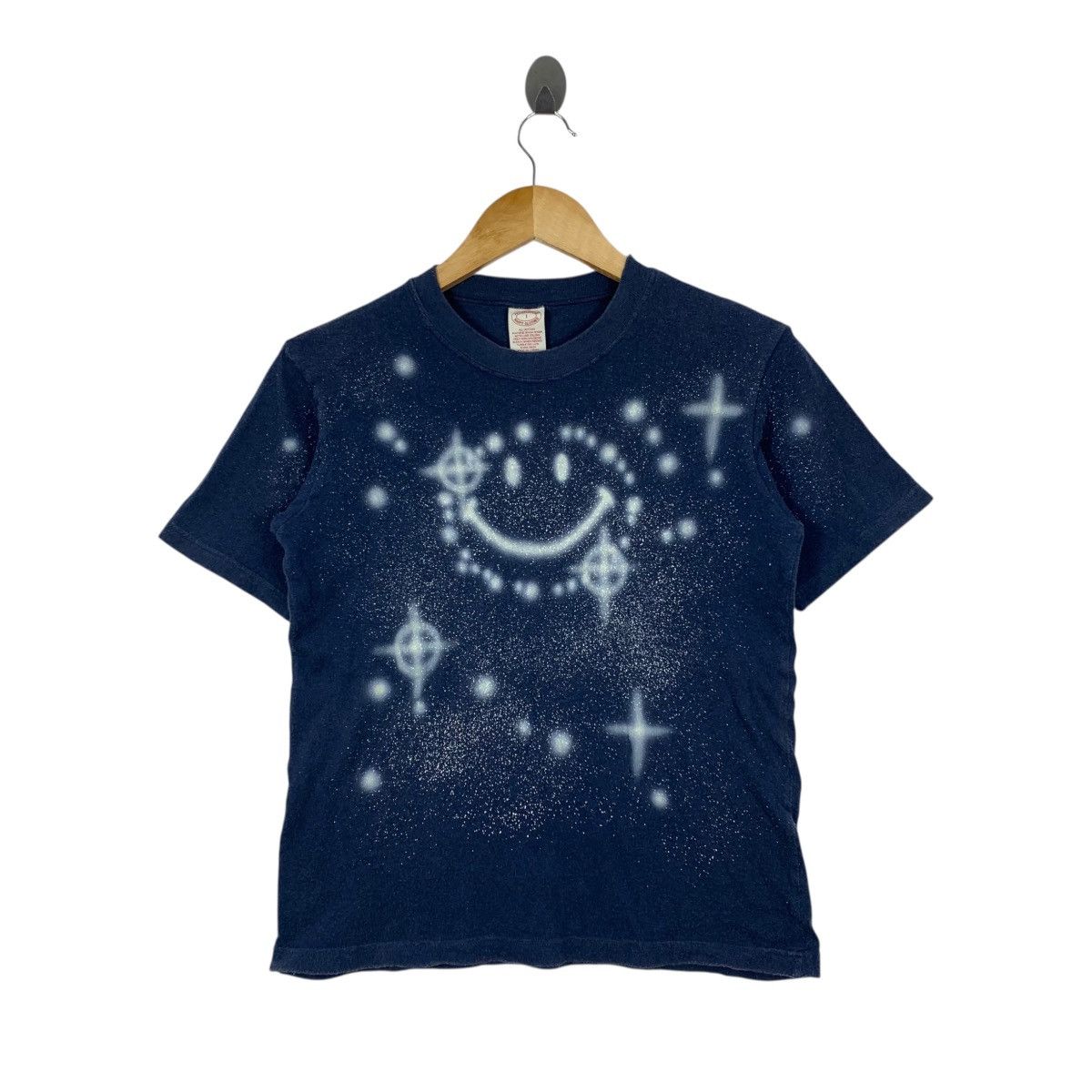 Japanese Brand MUCHACHA Happy Clothes Smiley Face Japanese Brand Shirt Size XS / US 0-2 / IT 36-38 - 1 Thumbnail