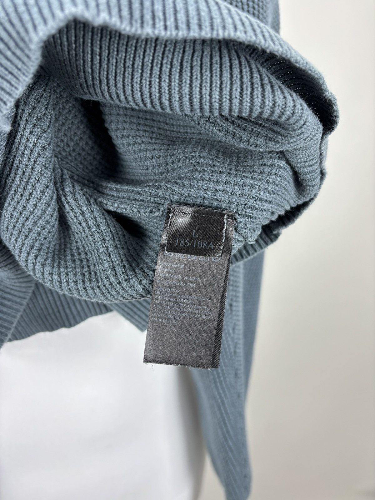 Mens sweater All Saints Size L Color Blue