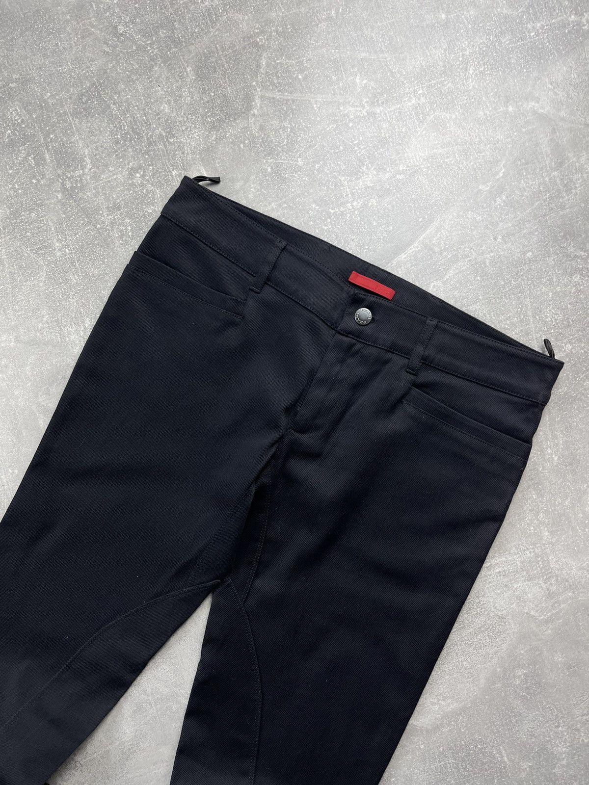 Prada Prada Linea Rossa Technical Riding Zip Hem Pants Black Size 30" / US 8 / IT 44 - 9 Thumbnail