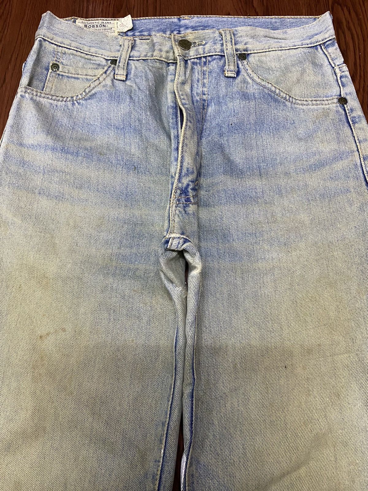 Other Vintage Japanese Brands Mud wash Distressed Loose Jeans Size US 29 - 3 Thumbnail
