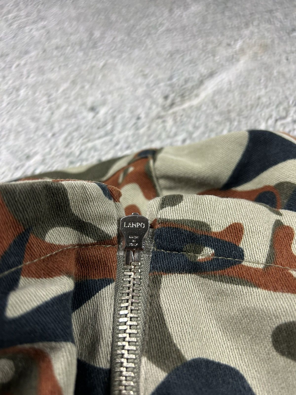 Jean Paul Gaultier Jean Paul Gaultier denim jacket AW 2001 JPG Jeans Faces Camo Size S / US 4 / IT 40 - 7 Thumbnail