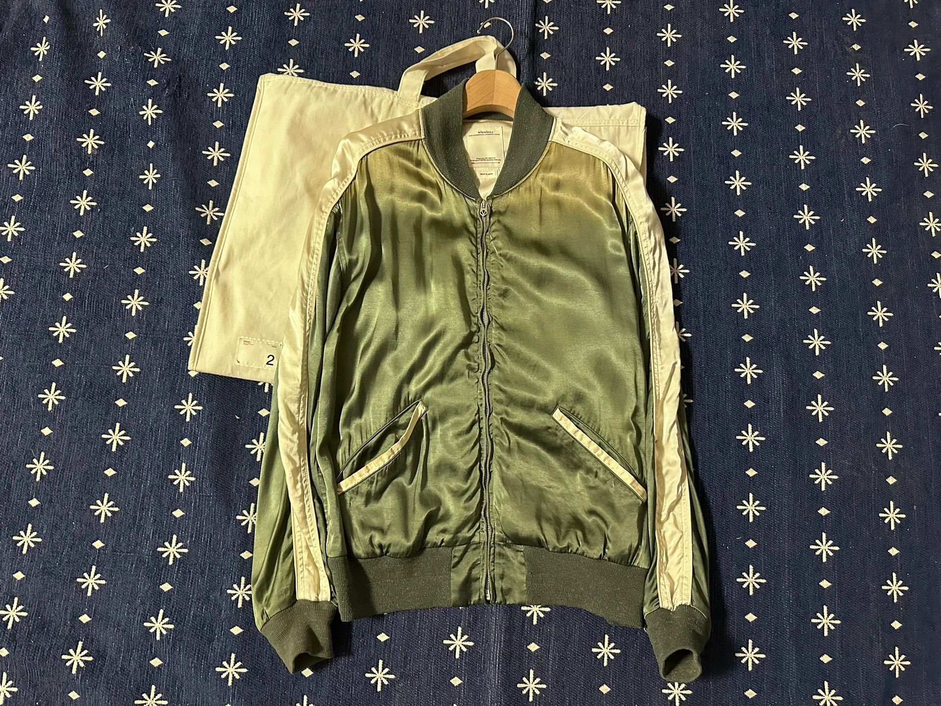 Visvim Visvim Douglas Stadium Jacket Green | Grailed