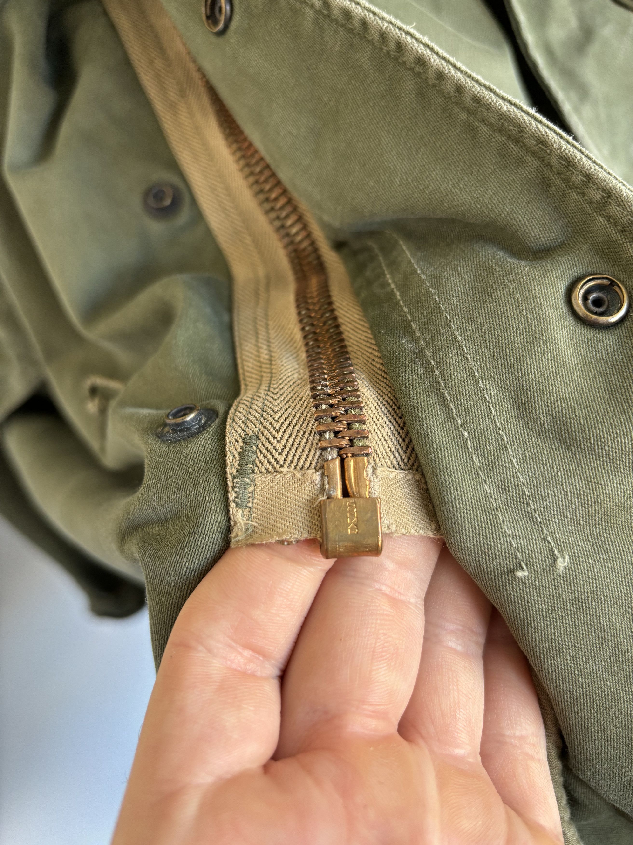 Other Vintage Rare 50s M-1951 Fishtail Parka Conmar Zipper Jacket Size US M / EU 48-50 / 2 - 11 Thumbnail