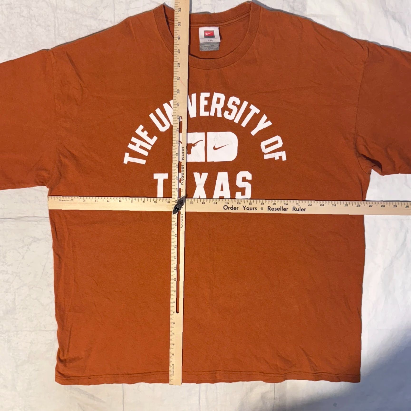 Nike Nike Y2K Team Apparel University Of Texas Longhorns College Football Tshirt 2XL Size US XXL / EU 58 / 5 - 4 Thumbnail