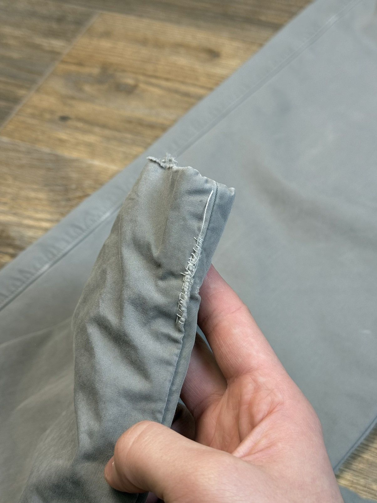 Stone Island × Vintage Vintage Stone Island Gray Chino Trousers Pant Size US 36 / EU 52 - 19 Thumbnail