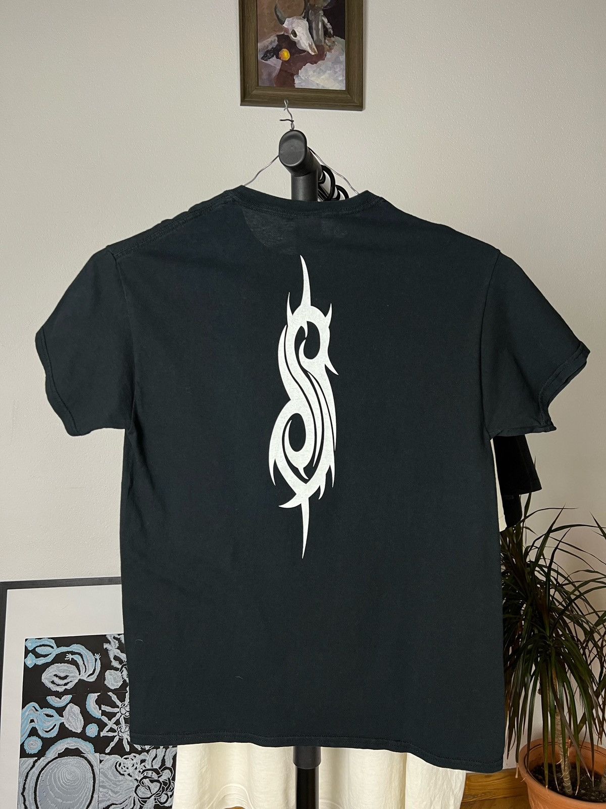 Band Tees × Vintage Vintage Slipknot tee (Stone Sour Marilyn Manson tshirt) Size US M / EU 48-50 / 2 - 2 Thumbnail