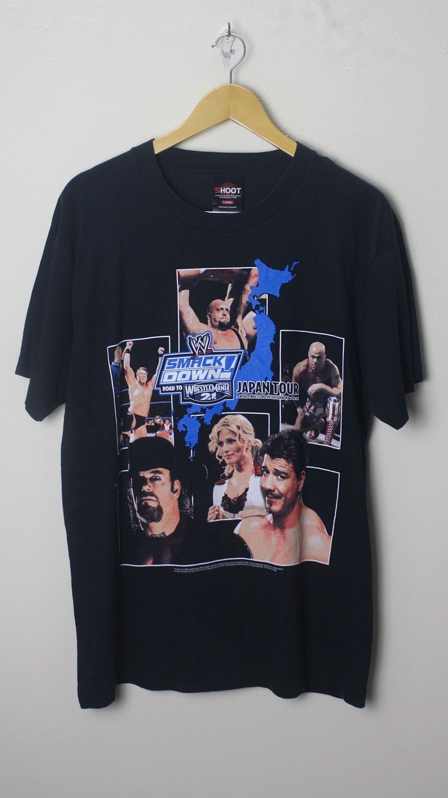 Vintage × WWE Vintage WWE 2004 Wrestlemania Japan Tour Shoot Tag Size US L / EU 52-54 / 3 - 1 Thumbnail