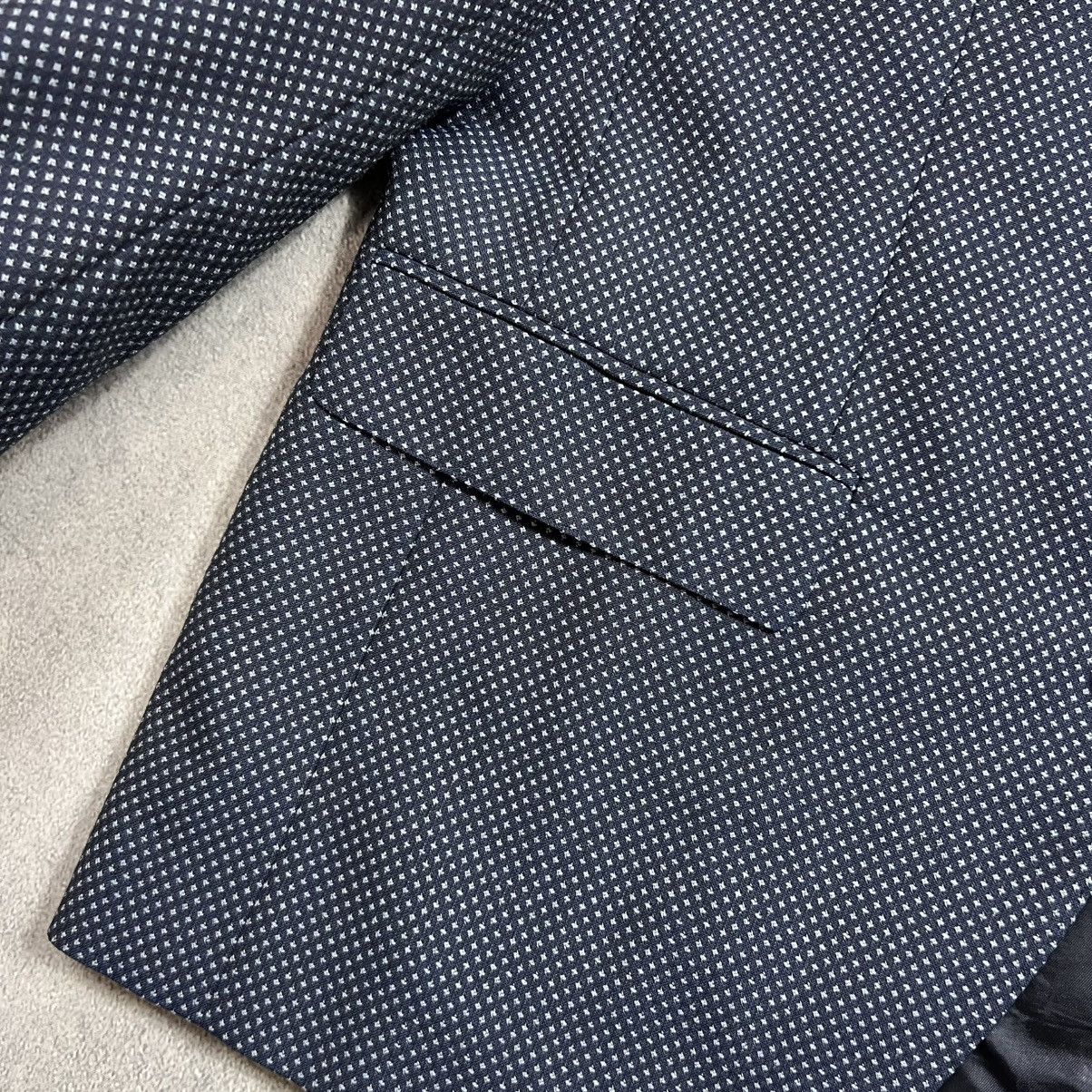 Other 🌀 Vintage Blue Tommy Hilfiger x Rick Owens Style Blazer Size 48L - 5 Thumbnail