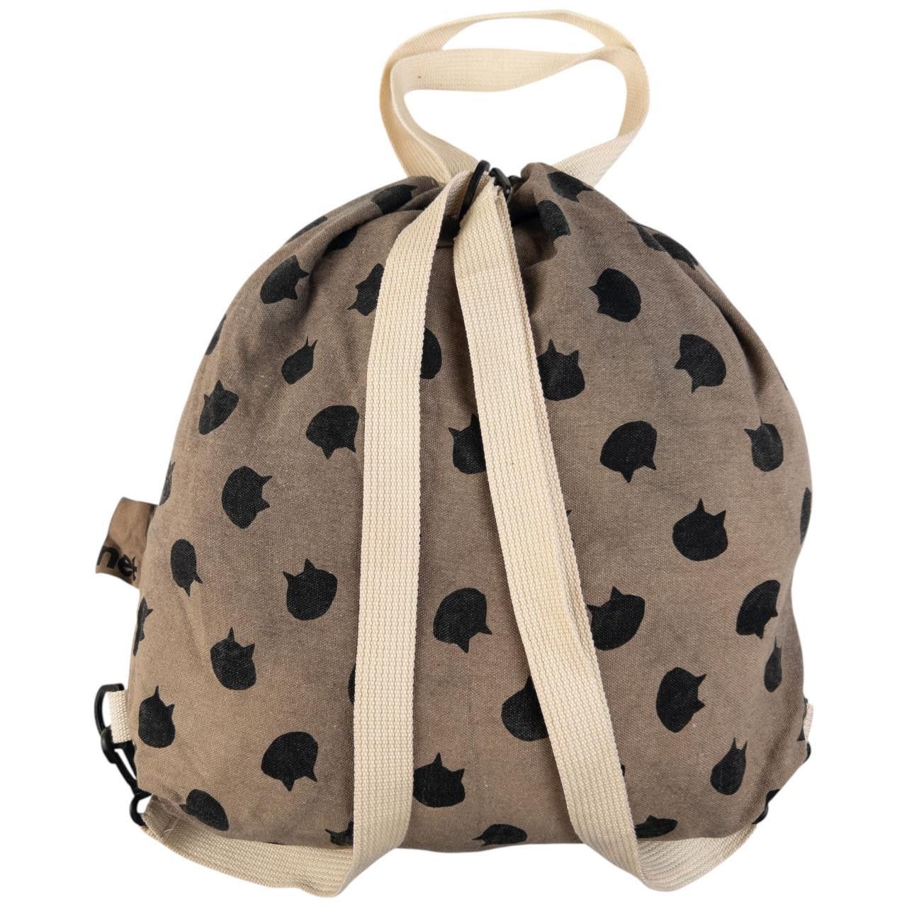 Issey Miyake × Ne-Net Vintage Ne-Net By Issey Miyake Cat Drawstring Backpack Size ONE SIZE - 2 Thumbnail