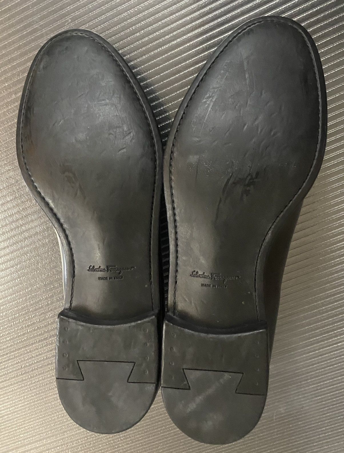 Salvatore Ferragamo Ferragamo 🇮🇹 black calf Sasha tassel loafer 10.5 EE NEW Size US 10.5 / EU 43-44 - 10 Thumbnail