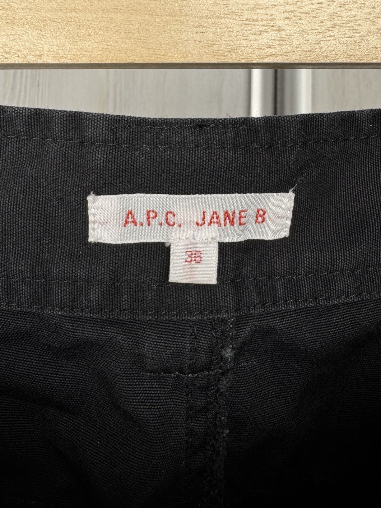 A.P.C. A.P.C x Jane B. Birkin Black cargo baggy pants Size 26" / US 2 / IT 38 - 8 Thumbnail