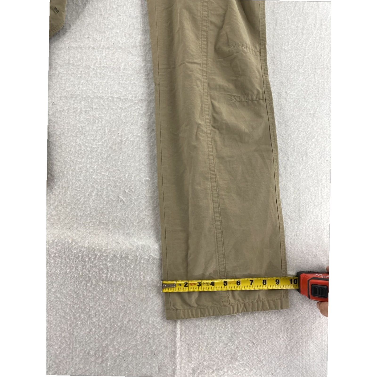 American Eagle Outfitters American Eagle Womens 90s Cargo Pants Beige Nylon 8 Regular Straight Leg Size 30" / US 8 / IT 44 - 5 Thumbnail