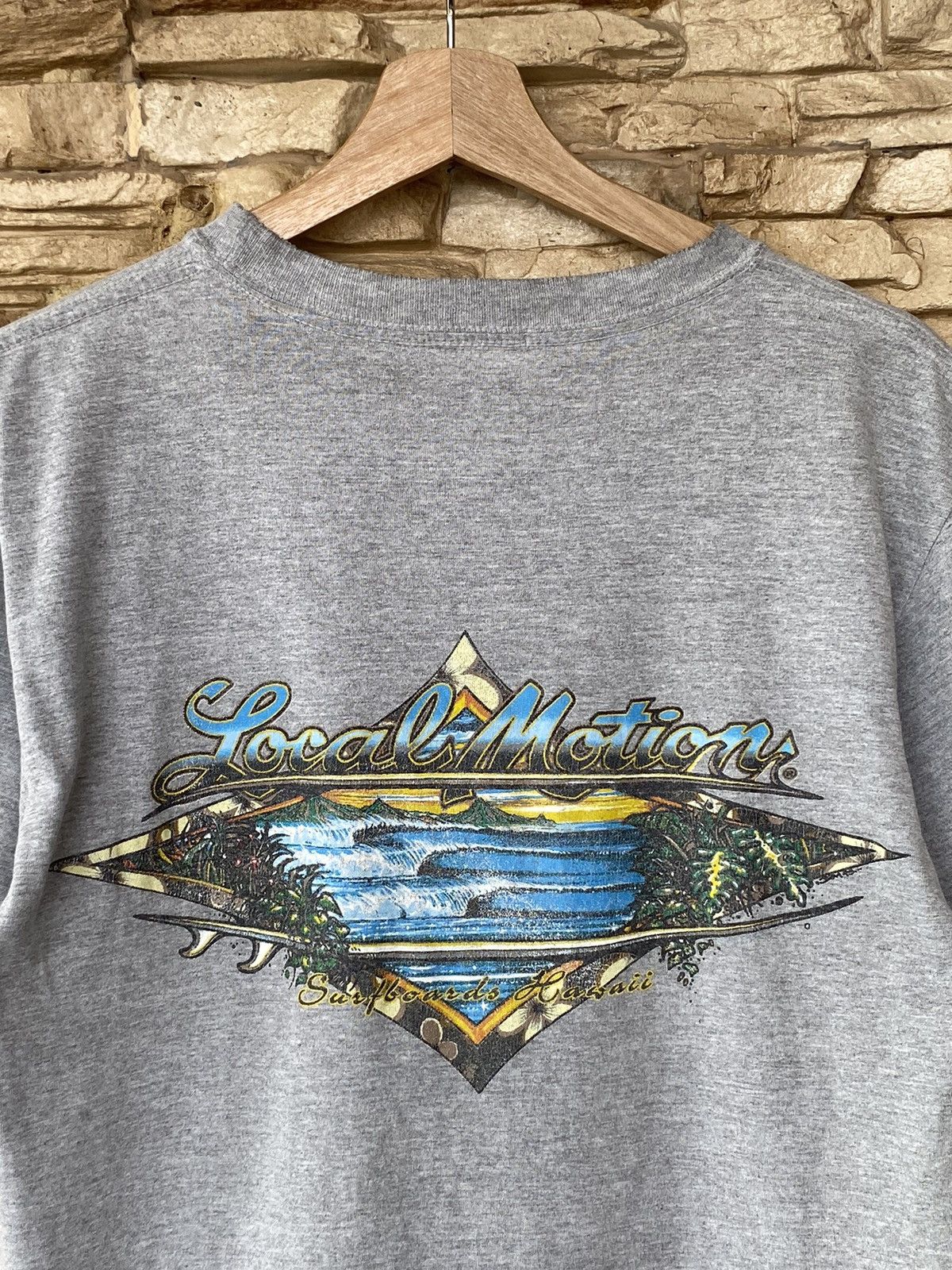 Vintage Vintage 90s Local Motion Backhit Print Surfing Tees Size US S / EU 44-46 / 1 - 3 Thumbnail