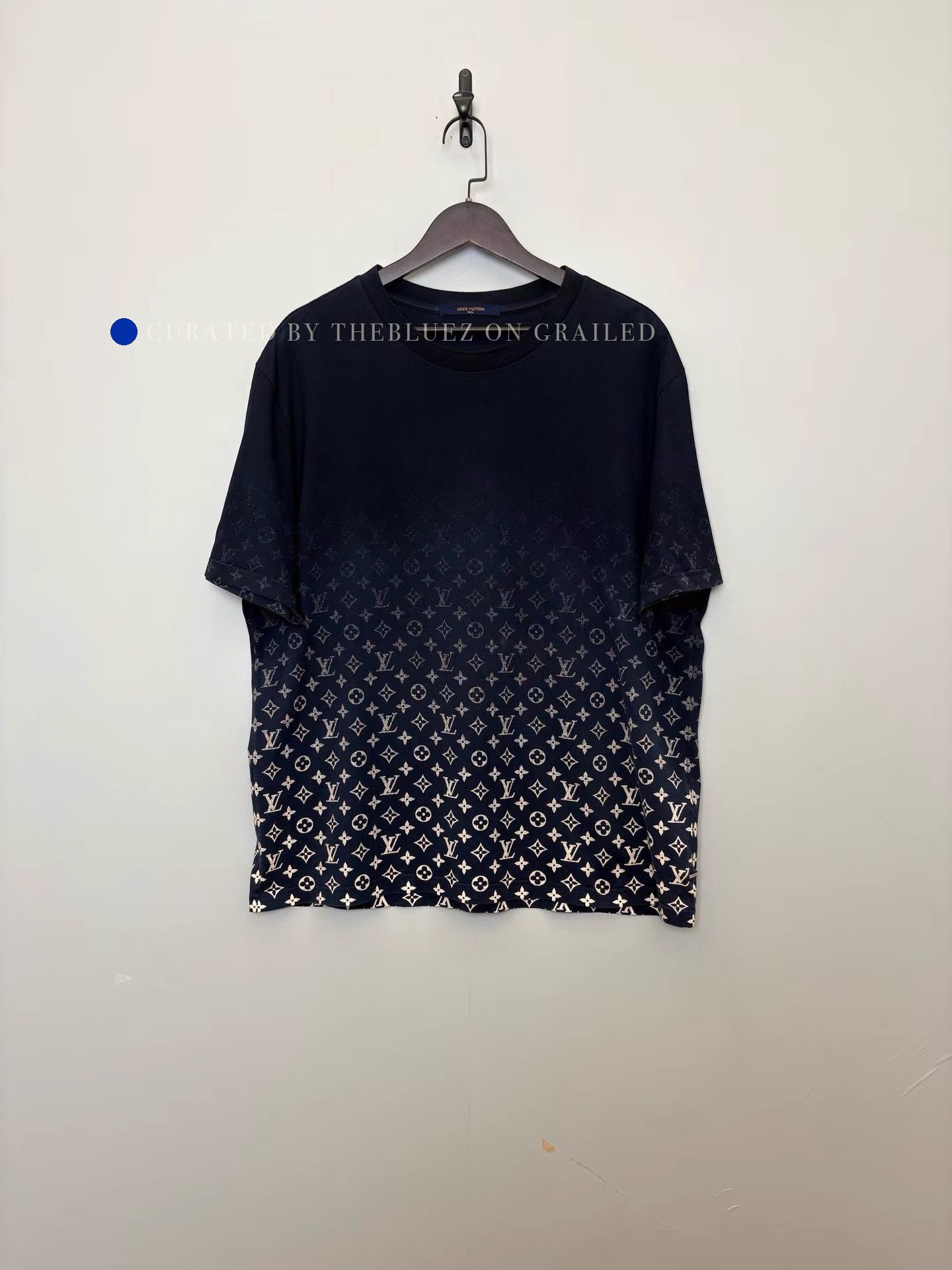 Louis Vuitton All-Over Logo Gradient Crew Neck T-Shirt Size US XXL / EU 58 / 5 - 1 Thumbnail