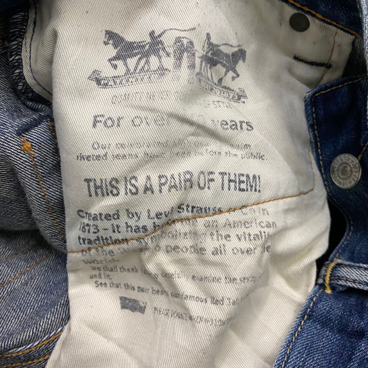 Levi's 💥Best Offer💥Vintage Levis 502 Distressed Denim Size US 32 / EU 48 - 14 Thumbnail