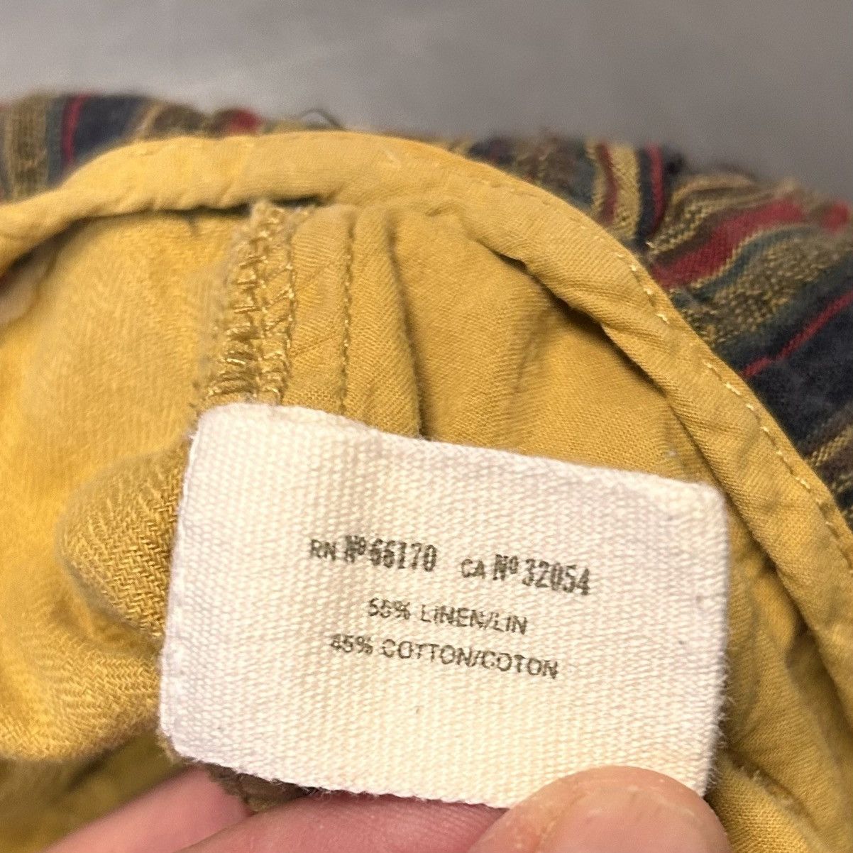 Other High-Waisted Linen Blend Shorts w/ Buttons – Size 12 Size 34" / US 12 / IT 48 - 4 Thumbnail