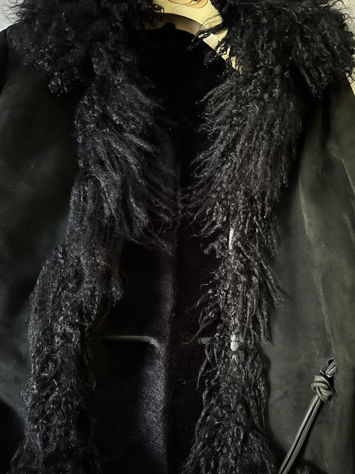 Gucci Gucci F/W 99 by Tom Ford Mongolian lamb leather fur coat Size L / US 10 / IT 46 - 18 Thumbnail