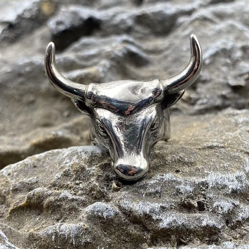 Jewelry × Vintage Bull Ring Size ONE SIZE - 3 Thumbnail