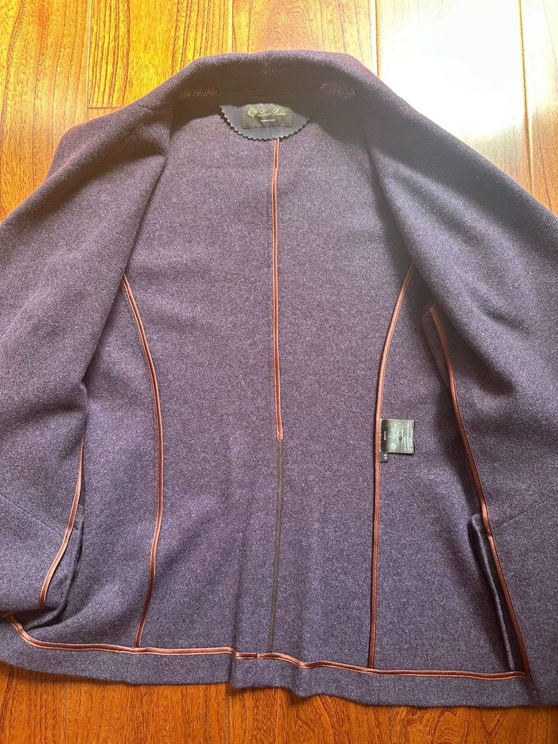 Loro Piana LORO PIANA Purple sweet potato cashmere suit 100% cashmere Size M / US 6-8 / IT 42-44 - 4 Thumbnail