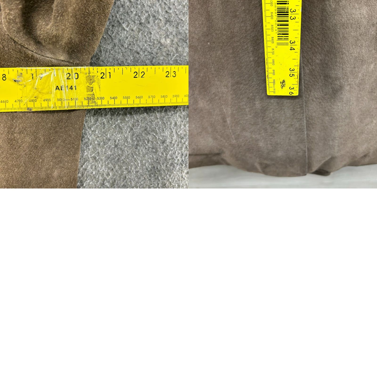 Vintage VINTAGE Europe Craft Leather Coat Mens 40 Brown Coat Long Belted Suede 90s Overcoat Casual Mens Brown Leather Coat Size US XXS / EU 40 - 10 Thumbnail