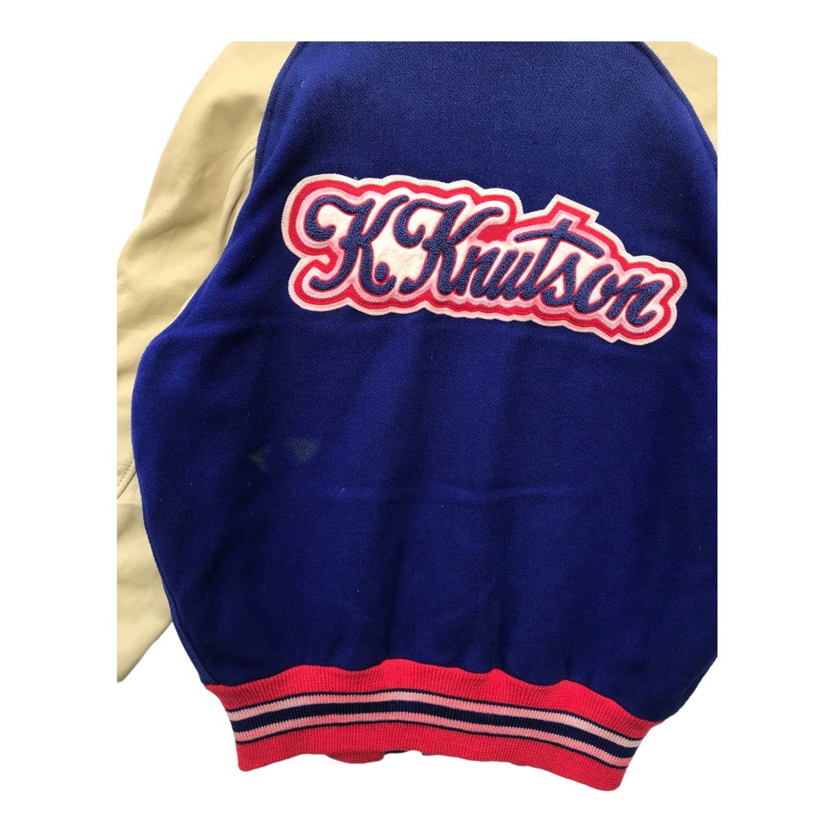 Vintage Vintage K.Knutson 87 Streetwear College Varsity Jacket Size US M / EU 48-50 / 2 - 12 Thumbnail