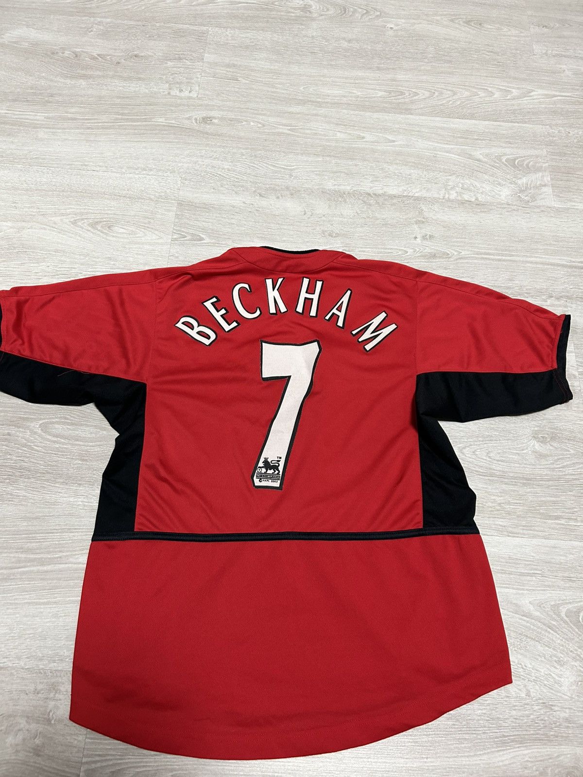 Vintage Beckham Manchester United 02/03 Size XL Nike Long