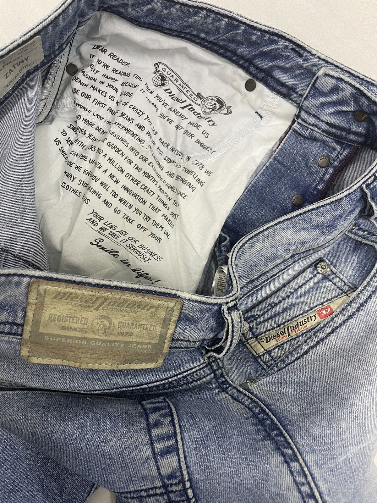 Diesel Vintage Diesel Bootcut Flare Jeans Size US 32 / EU 48 - 8 Thumbnail