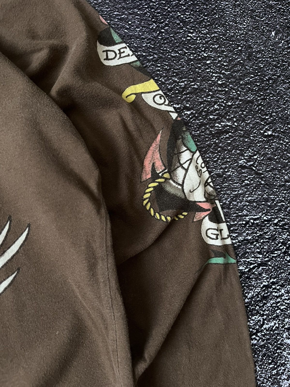 Ed Hardy Vintage Ed Hardy Eagle Death Before long sleeve Size US L / EU 52-54 / 3 - 5 Thumbnail