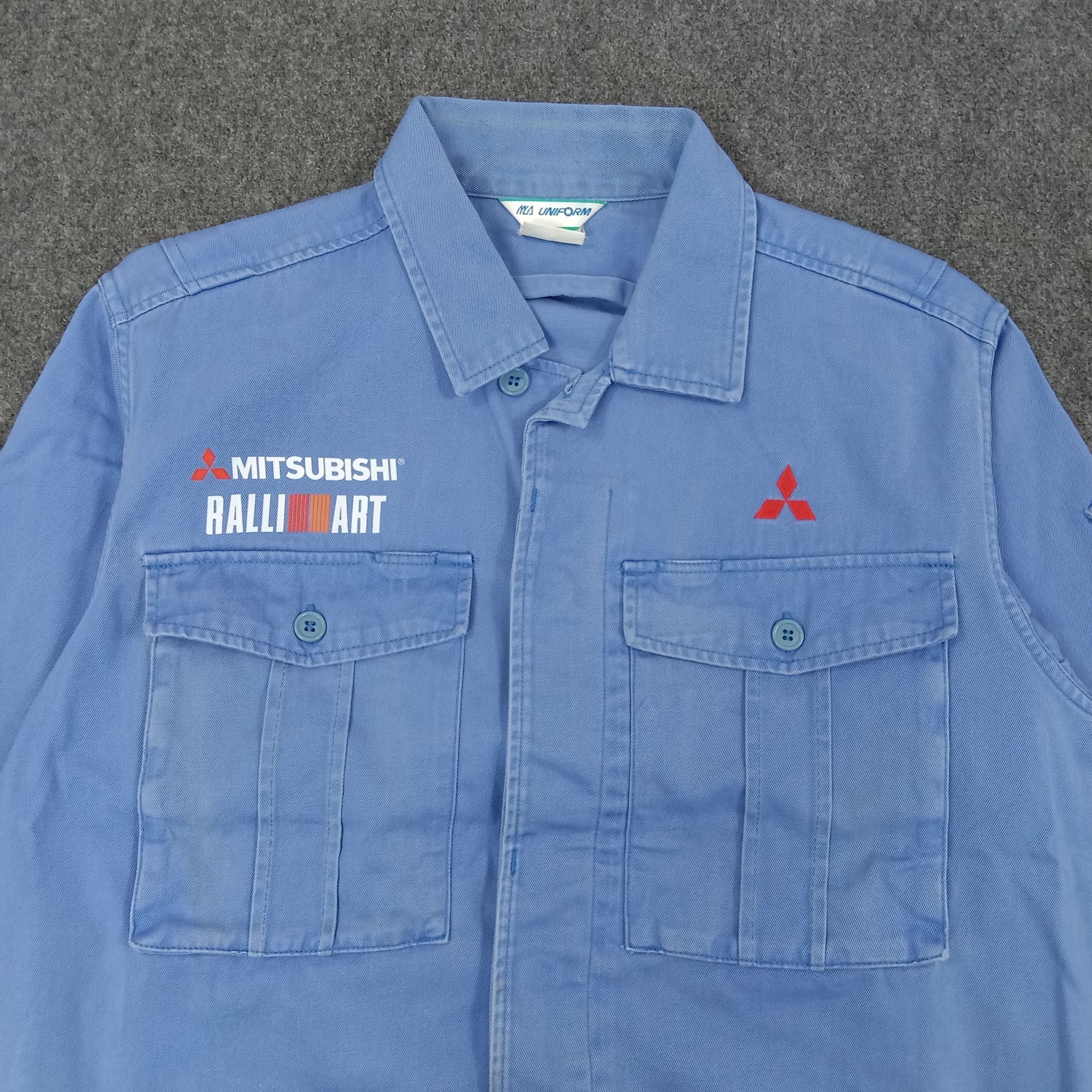 Japanese Brand × Vintage Mitsubishi Ralli Art Japanese Racing Jacket C218N30 Size US M / EU 48-50 / 2 - 4 Thumbnail