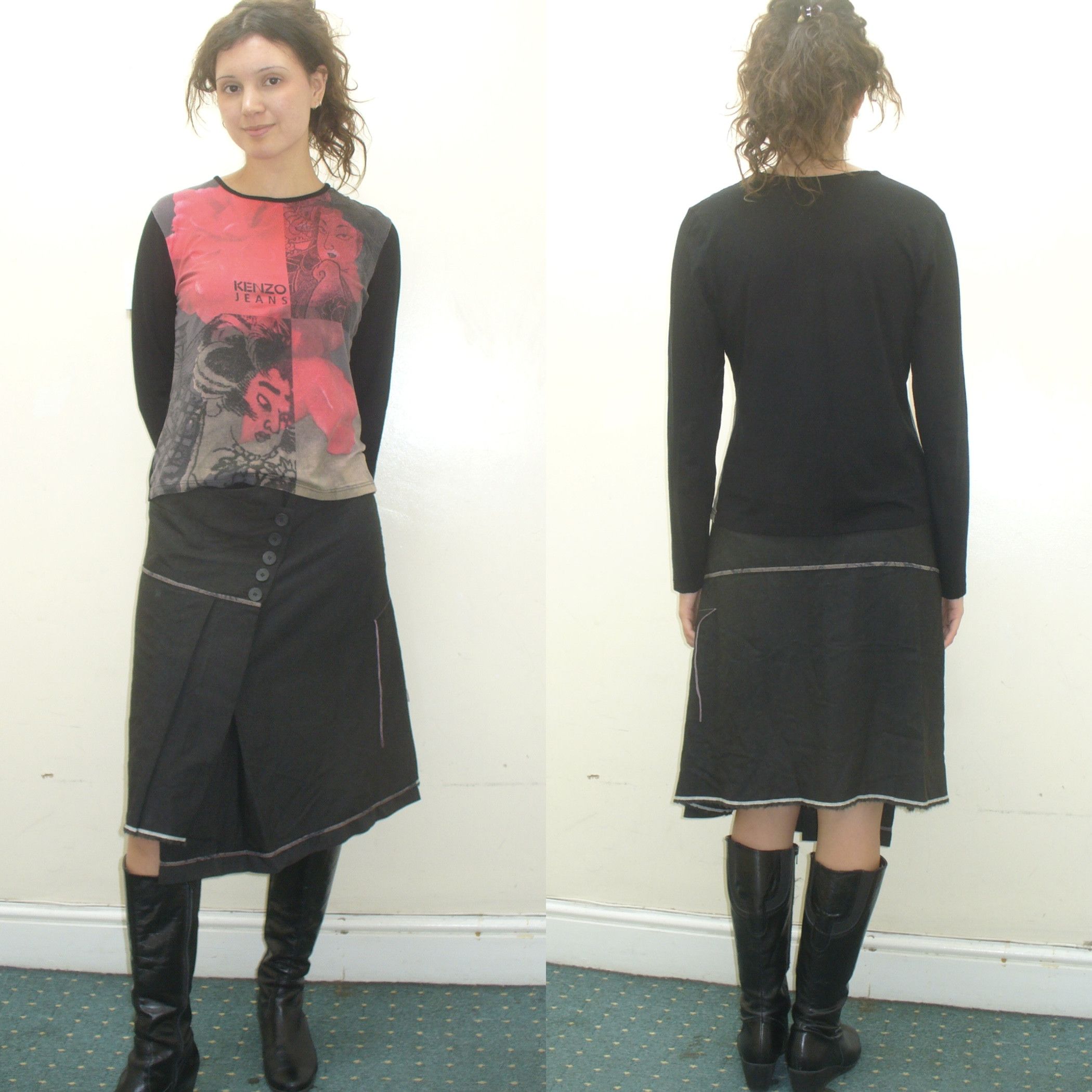Kenzo Kenzo folk-lore pattern top Size M / US 6-8 / IT 42-44 - 4 Thumbnail