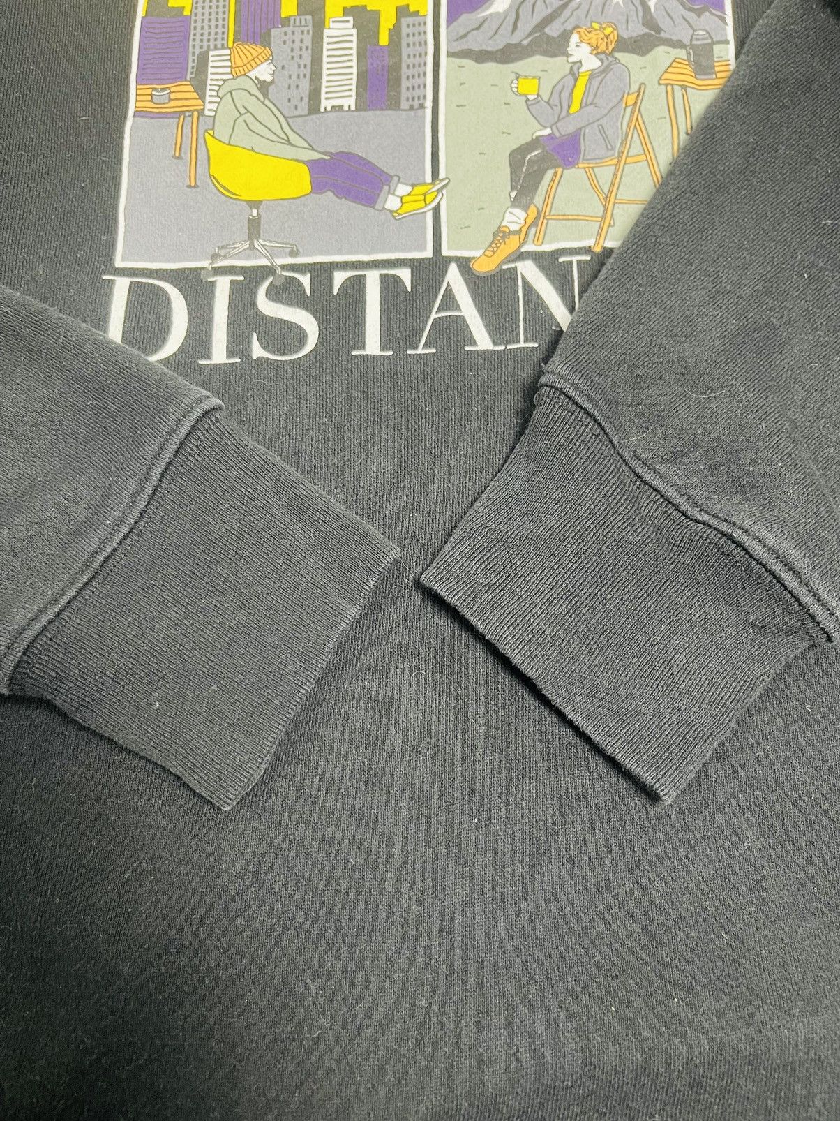 Hypebeast × Japanese Brand Quash - Over The Distance Sweatshirt (21) Size US L / EU 52-54 / 3 - 4 Thumbnail