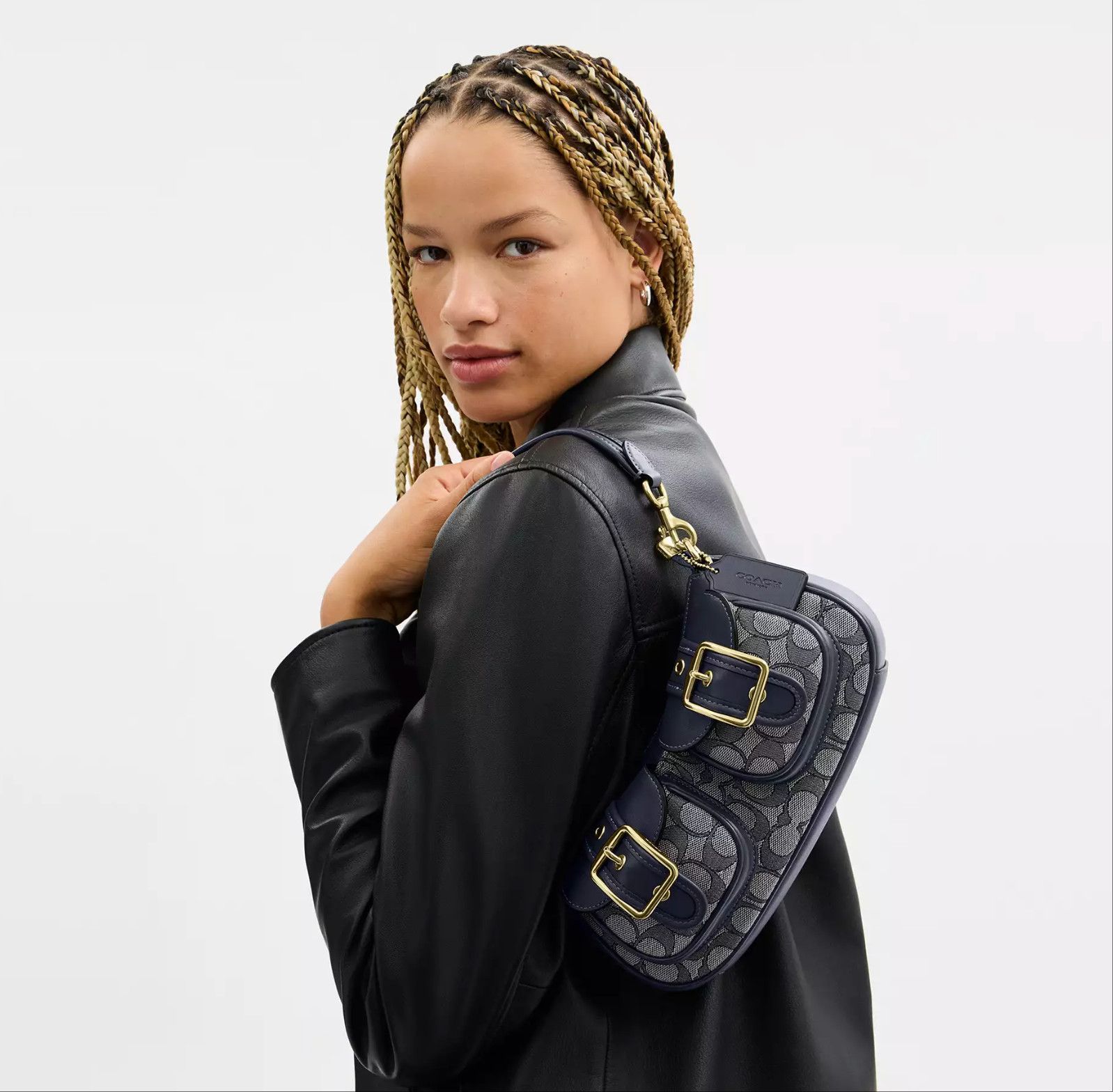 Coach Ashton Bag In Signature Jacquard CBJ00 Size ONE SIZE - 4 Thumbnail