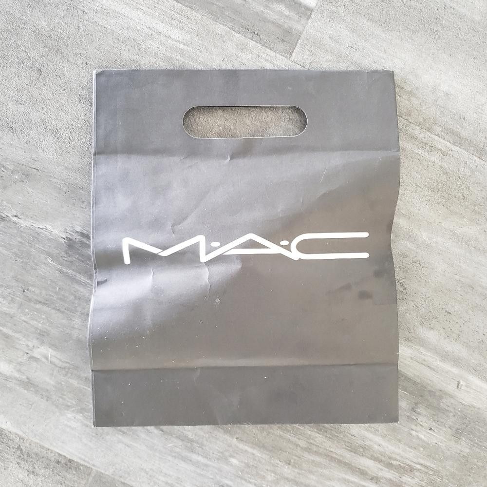 Designer Black White MAC Small Cosmetic Bag Size ONE SIZE - 2 Thumbnail