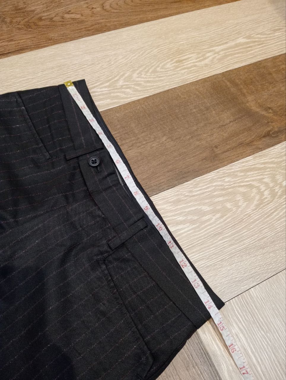 Tornado Mart TORNADO MART JAPAN FLARED BLACK STRIPES PANTS Size US 29 - 11 Thumbnail