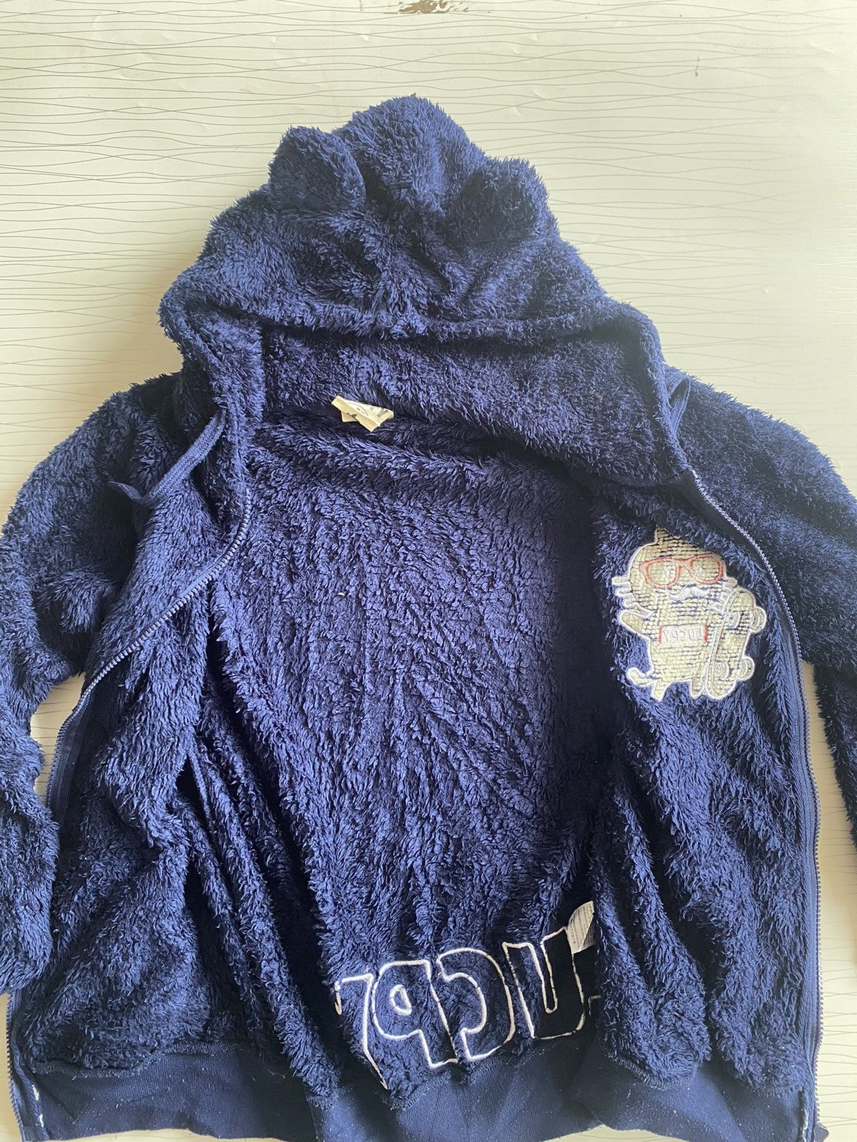 If Six Was Nine × Japanese Brand Japanese Lucpy Disigner Fleece Hooded Size US M / EU 48-50 / 2 - 12 Thumbnail