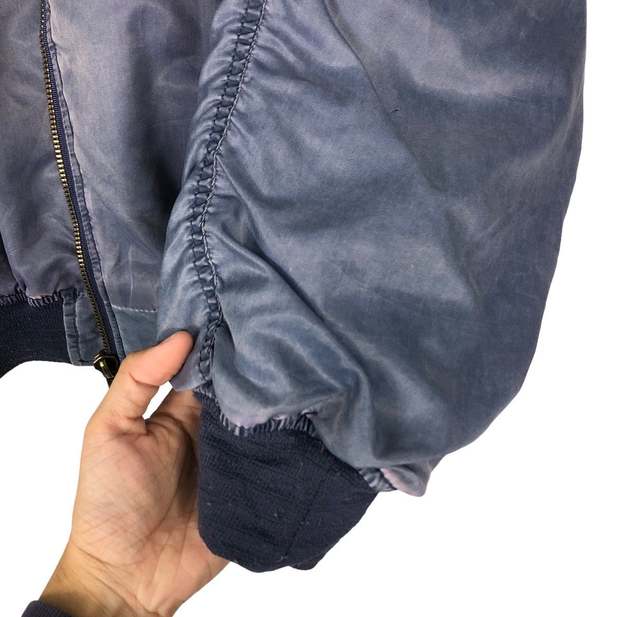 Japanese Brand 🔥Vintage Reversible Bomber Jacket Riot Riot Military Japan Size US L / EU 52-54 / 3 - 15 Thumbnail